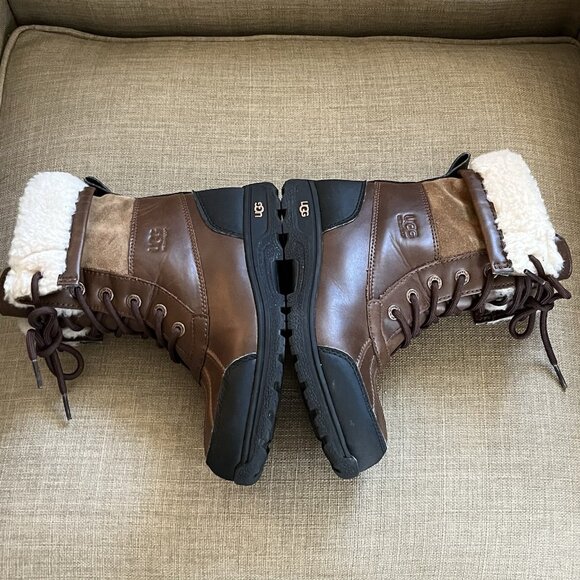 KIDS UGG Boots Size 3 BUTTE II CWR 1098890K WORCHESTER Waterproof Lined - Picture 6 of 13